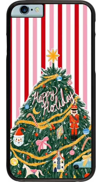 iPhone 6/6s Case Hülle - Christmas 25 Happy Holiday