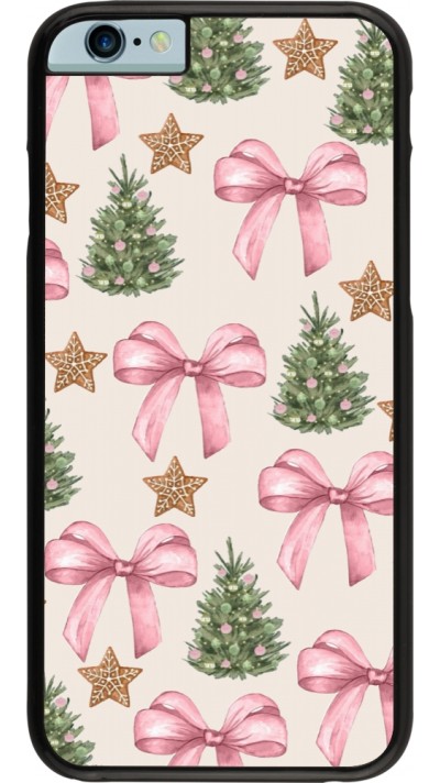 iPhone 6/6s Case Hülle - Christmas 25 Vintage Ribbons
