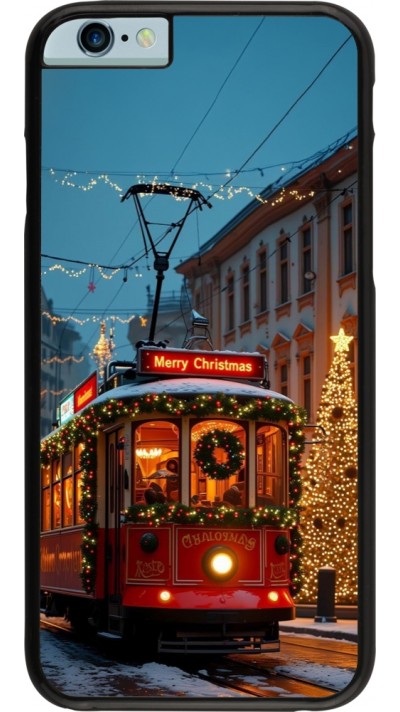 iPhone 6/6s Case Hülle - Christmas 25 Xmas Train