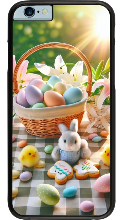 Coque iPhone 6/6s - Easter 2025 Panier Pâques