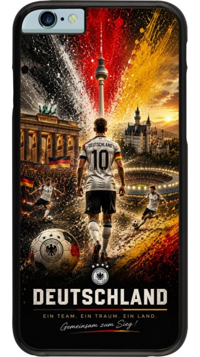 iPhone 6/6s Case Hülle - Fussball Deutschland splash 2026