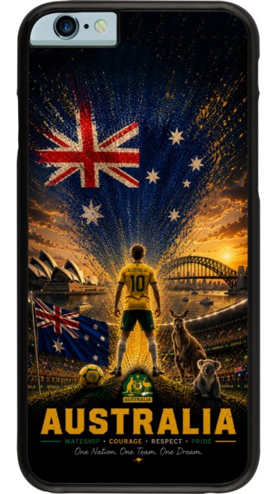iPhone 6/6s Case Hülle - Fussball Australien splash 2026