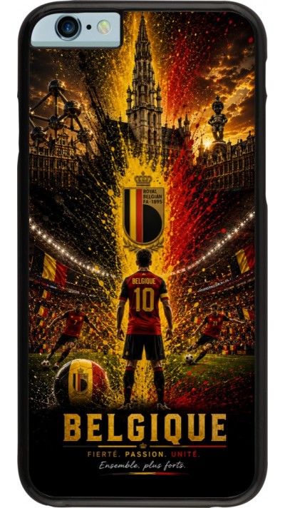 iPhone 6/6s Case Hülle - Fussball Belgien splash 2026