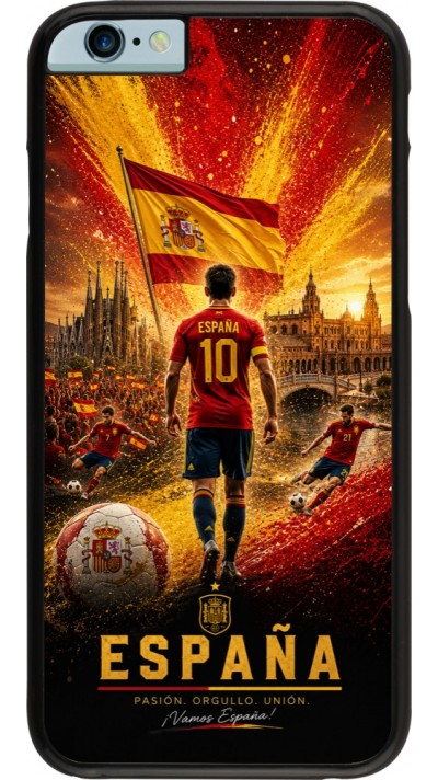 iPhone 6/6s Case Hülle - Fussball Espanien splash 2026