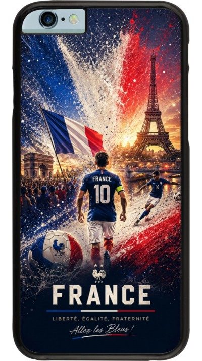 iPhone 6/6s Case Hülle - Fussball Frankreich splash 2026
