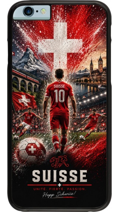 iPhone 6/6s Case Hülle - Fussball Suisse splash 2026