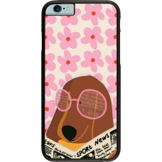 Coque iPhone 6/6s - Dog with newspaper Spring 2026