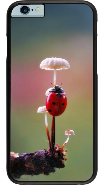 Coque iPhone 6/6s - Ladybird on a mushroom Spring 2026