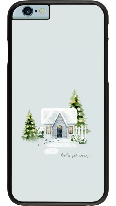 iPhone 6/6s Case Hülle - Winter 25 Cosy House