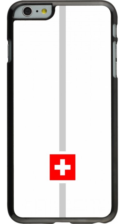 Coque iPhone 6 Plus / 6s Plus - Canton CH blanc