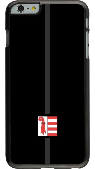 Coque iPhone 6 Plus / 6s Plus - Canton JU noir