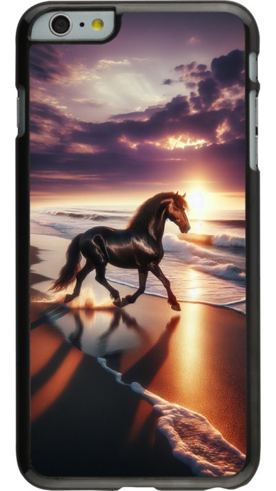 Coque iPhone 6 Plus / 6s Plus - Cheval majestueux plage