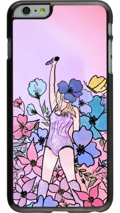 Coque iPhone 6 Plus / 6s Plus - Taylor Swift Sketch - Pink