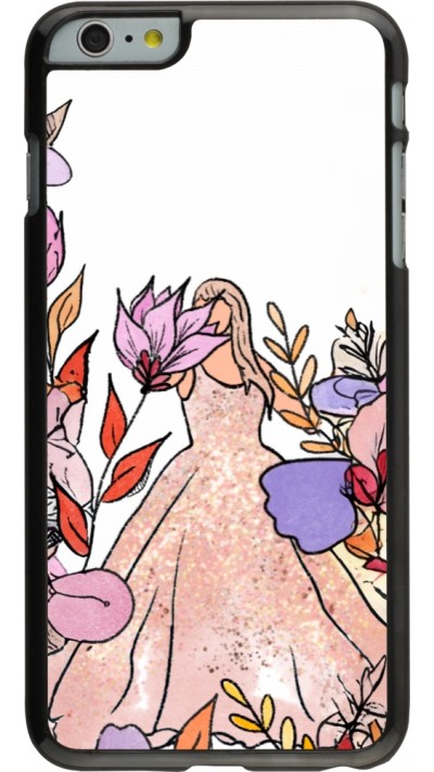 Coque iPhone 6 Plus / 6s Plus - Taylor Swift Sketch - White