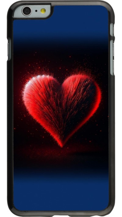 Coque iPhone 6 Plus / 6s Plus - Valentine 2025 coeur rouge