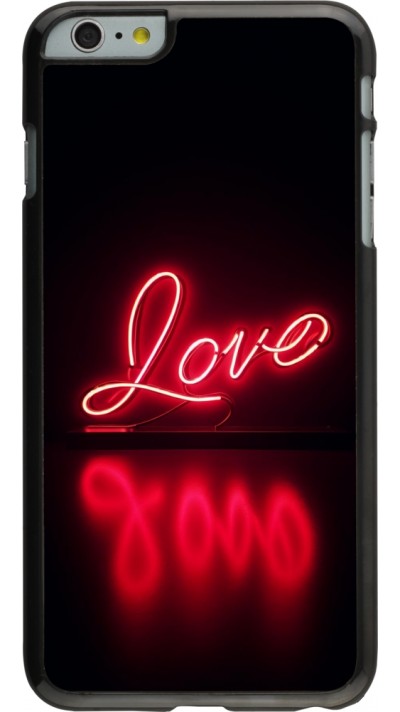 Coque iPhone 6 Plus / 6s Plus - Valentine 2025 Neon Love
