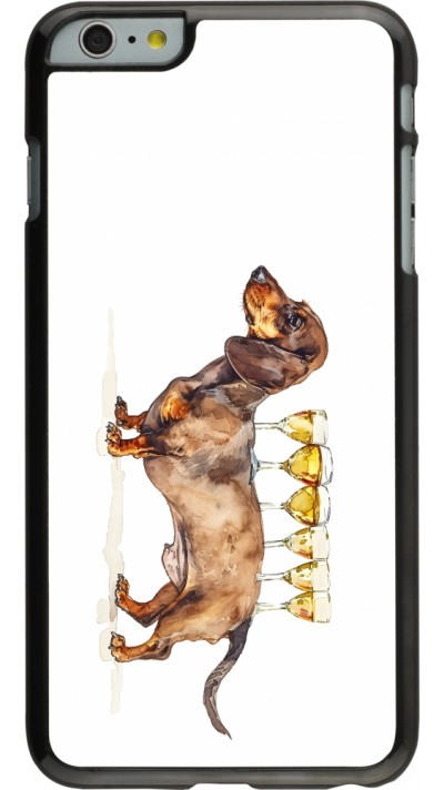 Coque iPhone 6 Plus / 6s Plus - Wine Teckel