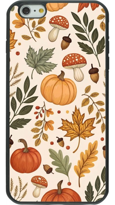 Coque iPhone 6 Plus / 6s Plus - Silicone rigide noir Autumn 25 Autumn pattern