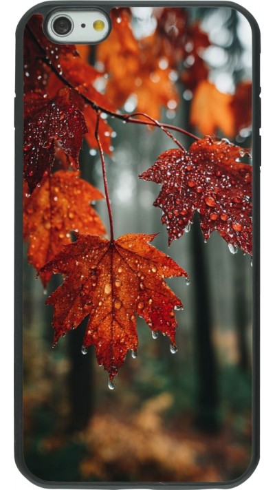 Coque iPhone 6 Plus / 6s Plus - Silicone rigide noir Autumn 25 Rain