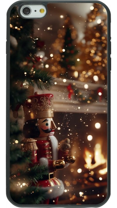 iPhone 6 Plus / 6s Plus Case Hülle - Silikon schwarz Christmas 25 Xmas Nutcracker