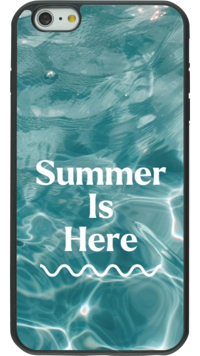 iPhone 6 Plus / 6s Plus Case Hülle - Silikon schwarz Summer 2025 Summer is here