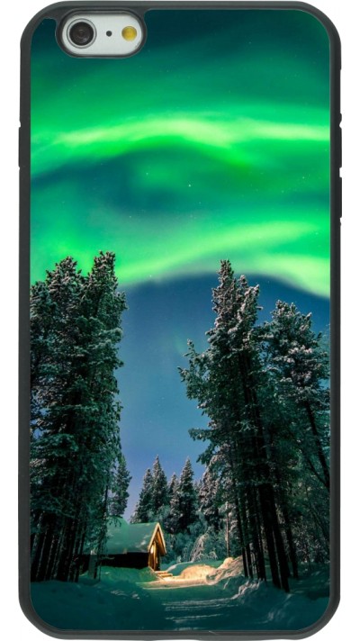 iPhone 6 Plus / 6s Plus Case Hülle - Silikon schwarz Winter 22 Northern Lights iPhone 6 Plus / 6s Plus Case Hülle - Silikon schwarz Winter 22 Northern Lights