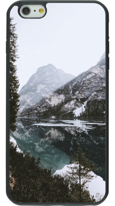 iPhone 6 Plus / 6s Plus Case Hülle - Silikon schwarz Winter 22 snowy mountain and lake iPhone 6 Plus / 6s Plus Case Hülle - Silikon schwarz Winter 22 snowy mountain and lake