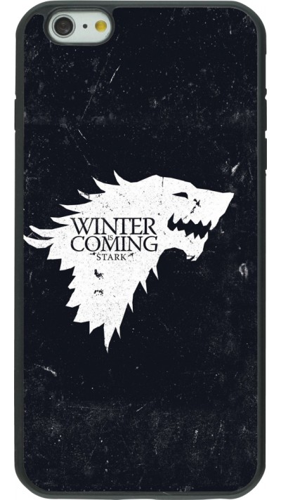 iPhone 6 Plus / 6s Plus Case Hülle - Silikon schwarz Winter is coming Stark iPhone 6 Plus / 6s Plus Case Hülle - Silikon schwarz Winter is coming Stark