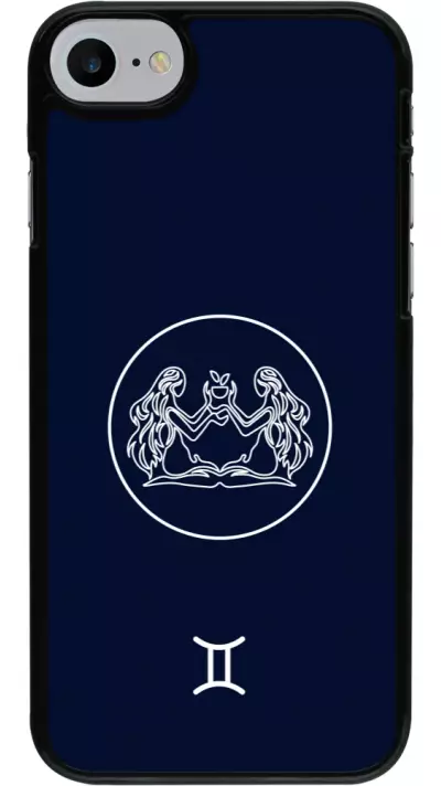 Coque iPhone 7 / 8 / SE (2020, 2022) - Astrologie Gémeaux