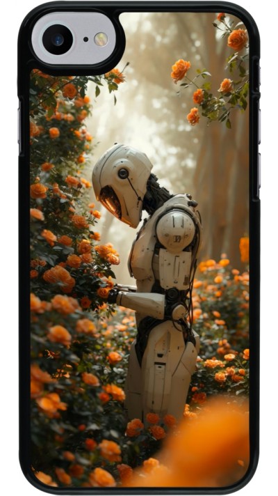 Coque iPhone 7 / 8 / SE (2020, 2022) - Astronaut flowers 2025