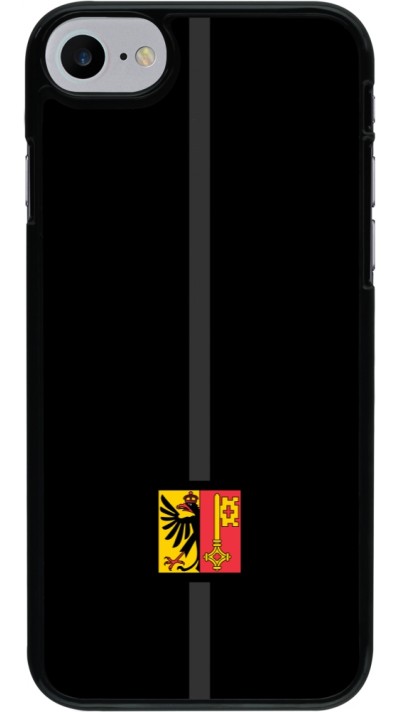Coque iPhone 7 / 8 / SE (2020, 2022) - Canton GE noir