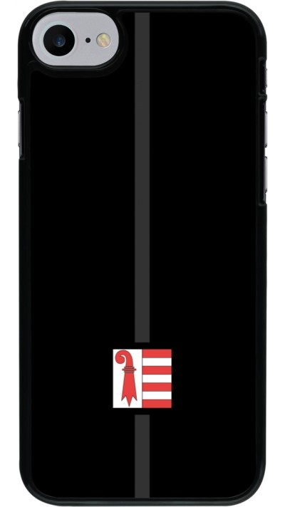 Coque iPhone 7 / 8 / SE (2020, 2022) - Canton JU noir