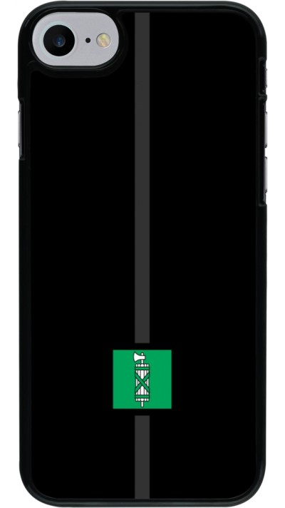 Coque iPhone 7 / 8 / SE (2020, 2022) - Canton SG noir