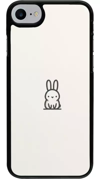 Coque iPhone 7 / 8 / SE (2020, 2022) - Minimal bunny cutie