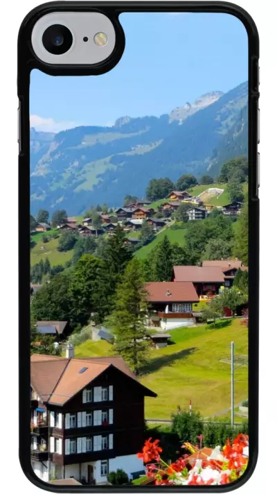 Coque iPhone 7 / 8 / SE (2020, 2022) - Fête Nationale Suisse Paysage