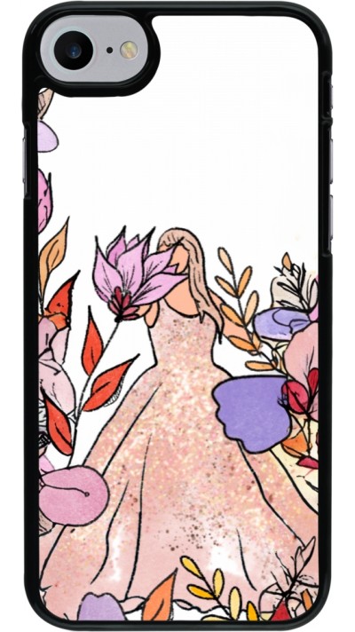 Coque iPhone 7 / 8 / SE (2020, 2022) - Taylor Swift Sketch - White