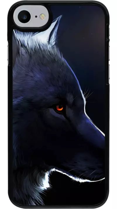 Coque iPhone 7 / 8 / SE (2020, 2022) - Wolf Shape