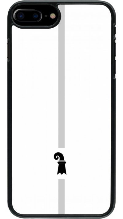 Coque iPhone 7 Plus / 8 Plus - Canton BS blanc