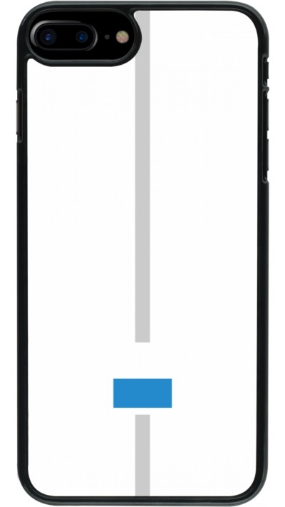 Coque iPhone 7 Plus / 8 Plus - Canton LU blanc