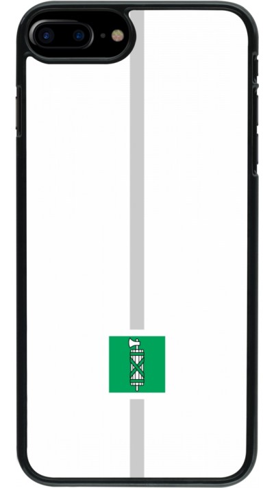 Coque iPhone 7 Plus / 8 Plus - Canton SG blanc