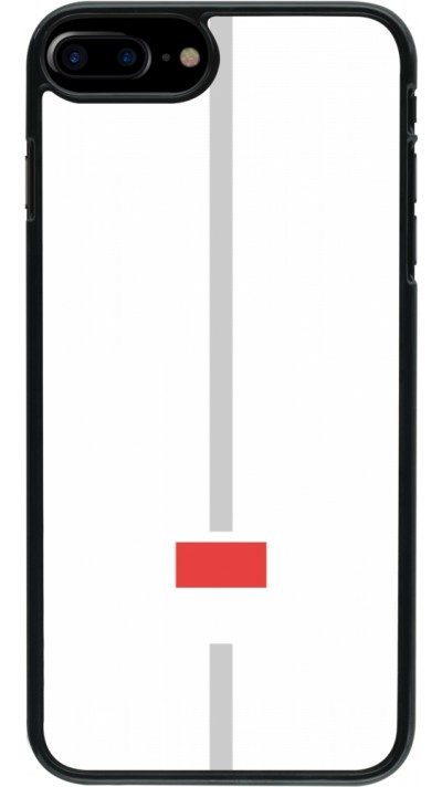 Coque iPhone 7 Plus / 8 Plus - Canton SO blanc