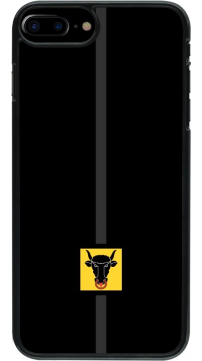 Coque iPhone 7 Plus / 8 Plus - Canton UR noir