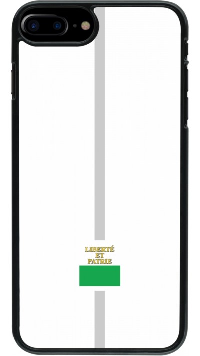 Coque iPhone 7 Plus / 8 Plus - Canton VD blanc