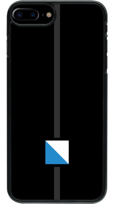 Coque iPhone 7 Plus / 8 Plus - Canton ZH noir