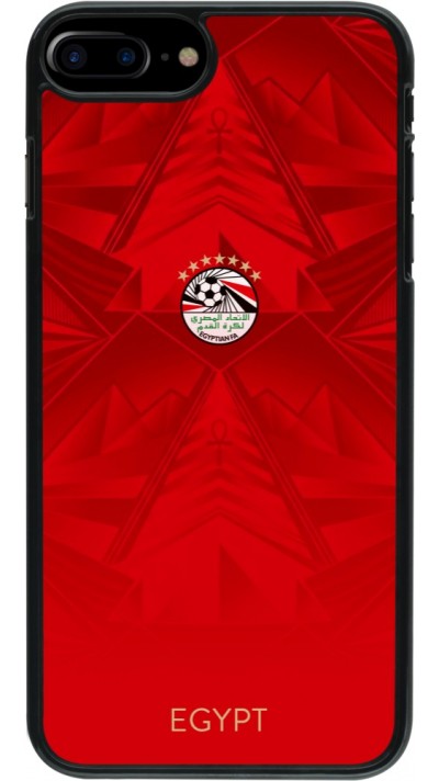 Coque iPhone 7 Plus / 8 Plus - Maillot de football Égypte 2026 personnalisable