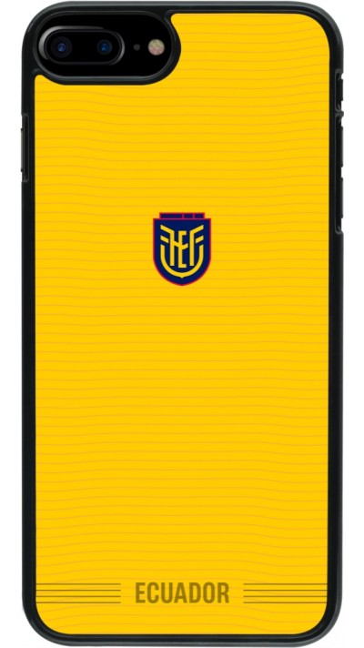 Coque iPhone 7 Plus / 8 Plus - Maillot de football Équateur 2026 personnalisable