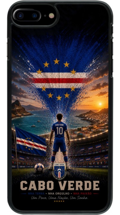 Coque iPhone 7 Plus / 8 Plus - Football Cap-Vert splash 2026