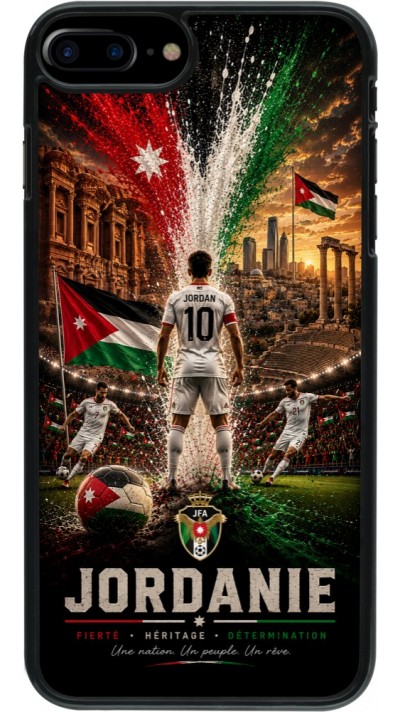 Coque iPhone 7 Plus / 8 Plus - Football Jordanie splash 2026