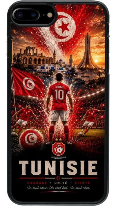Coque iPhone 7 Plus / 8 Plus - Football Tunisie splash 2026