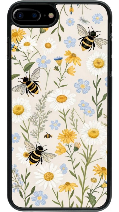 Coque iPhone 7 Plus / 8 Plus - Pattern bees Spring 2026